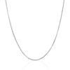 10k White Gold Gourmette Chain 1.0mm